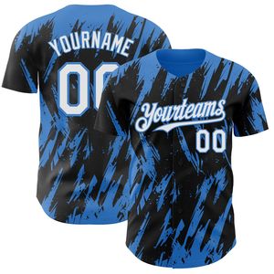 Uniforme de baseball personnalisé de haute qualité, manches courtes, jersey entièrement boutonné, 100% coton biologique, antibactérien - Product Image 3