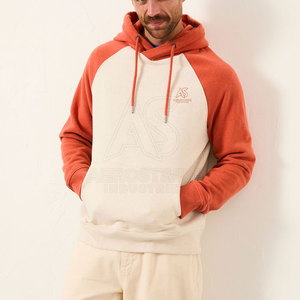 Sweat-shirts d'hiver décontractés de haute qualité 100% coton avec texture polaire douce et capuche ajustable - Product Image 2