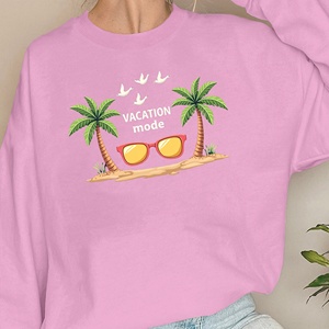Sudaderas mujer Palm VACATION Mode tema tropical - Product Image 1