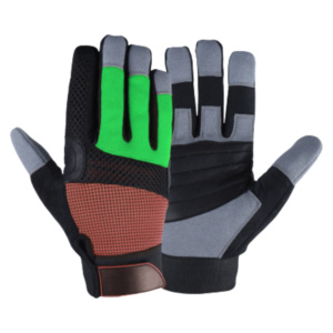 High Quality Reinforced Synthetic Leather Amara Gloves Mechanical Work Gloves for Industrial Safety Hand Protection for - Product Image 4