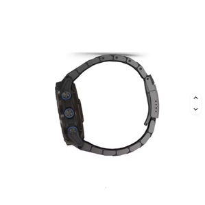 Montre connectée carrée de luxe DescenTs Mk3i 51 mm avec bracelet en tissu, finition DLC gris carbone, boîtier ABS ZTW - Product Image 1