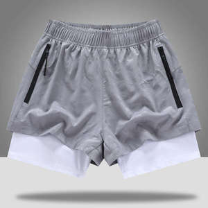 Pantalones Cortos Deportivos para Hombre, Diseño de Entrenamiento, Poliéster, para Yoga, Fitness, Running, Gimnasio - Product Image 6