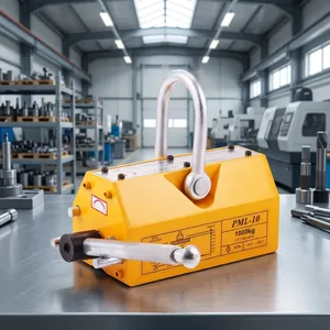 CMK Nuevo Elevador Magnético de Servicio Pesado 600KG con Cadena de Neodimio, Velocidad de Elevación 10m/min, Recorrido Ajustable 100mm, Uso Industrial 1 - Product Image 1