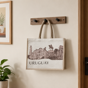 Sac cadeau en jute miniature imprimé sur mesure |   Sac fourre-tout promotionnel écologique réutilisable pour souvenirs, sac de shopping personnalisé avec logo, sac cadeau - Product Image 3