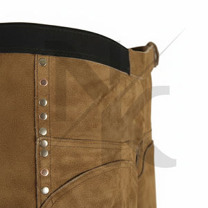 Mejor Delantal de Herrador de Cuero Genuino de Búfalo de Grano Completo, con Cierre de Hebilla Duradero, para Productos Ecuestres y Forja de Pezuñas - Product Image 3