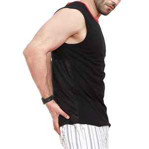 Camiseta sin Mangas para Hombre, del Mejor Fabricante, con Logotipo Personalizado, de Secado Rápido, Transpirable, Informal, para Fitness, para Correr - Product Image 5