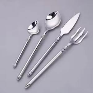 Luxury Kitchen Dining <b>Flatware</b> Stainless Steel Cutlery Set Ideal for Elegant Meals and Modern Look - Product Image 3