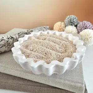 เน้นย้ำถึงลวดลายเส้นสายที่เป็นเอกลักษณ์และพื้นผิวที่อุดมไปด้วยคุณสมบัติแบบออร์แกนิก แต่ละชิ้นถูกประดิษฐ์ด้วยมือโดยช่างฝีมือที่มีทักษะ - Product Image 1