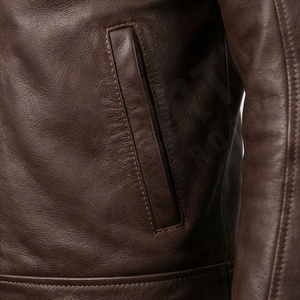 Veste de moto en cuir véritable pour homme de qualité supérieure, nouvelle arrivée, vestes de moto d'hiver, protections amovibles, personnalisables - Product Image 5