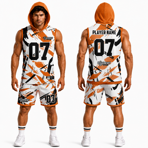 Uniforme de Fútbol Americano 7V7 Sublimado para Hombre, Tallas Grandes, Servicio OEM, Personalizable, Malla Frontal con Patrón de Puntos, Anti-UV, Antibacteriano - Product Image 1