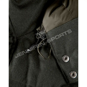 Veste tactique d'hiver coupe-vent en laine respirante pour homme, idéale pour la randonnée, la chasse et le safari, avec capuche - Vente en gros - Product Image 2