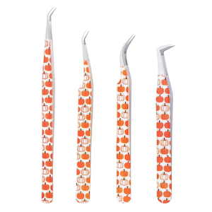 Pince à épiler pour cils, droite, en acier inoxydable, pour extensions de cils, outil professionnel d'extension de cils 988 - Product Image 3