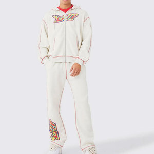 ชุดกีฬาฤดูหนาวคุณภาพสูง 2 ชิ้นสำหรับผู้หญิง แฟชั่นใหม่ ชุดลำลองสำหรับสุภาพสตรี พร้อมโลโก้และไซส์พลัส XL ขายส่ง - Product Image 1