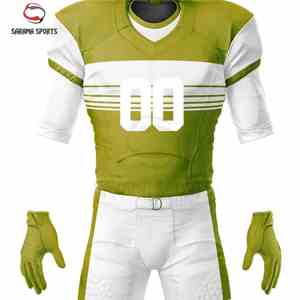 Uniforme de Fútbol Americano Personalizado, Transpirable, Conjunto Deportivo para Hombre, Sublimado - Product Image 3