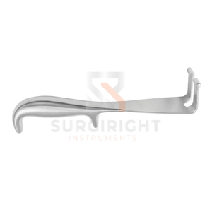 Retractor Bífido Joven de Acero Inoxidable, Retractor de Tejido Quirúrgico, Instrumento Médico para Cirugía Urológica de SurgiRight - Product Image 5