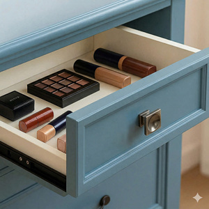 Poignée de tiroir moderne en alliage de zinc durable, design concave, poignée de meuble, poignée de placard, poignée de cuisine, vente directe usine - Product Image 6