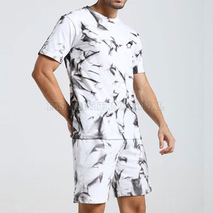 Conjunto de Shorts Tie Dye para Hombre, Nuevo Diseño 2026, Más Vendido, Bajo MOQ, Venta al Por Mayor - Product Image 4