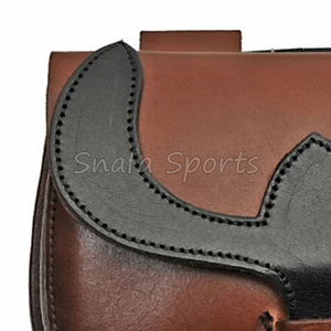 Sac banane unisexe en cuir véritable de haute qualité, noir, nouveau sac de taille, pochette de voyage, vente en gros, mode - Product Image 5