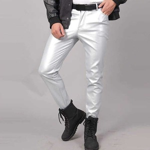 Leather <b>Pants</b> <b>Men</b> Straight Mid Low Price Best-selling Direct Factory Stock Customizable Casual Waterproof Anti-wrinkle In-Stock - Product Image 6