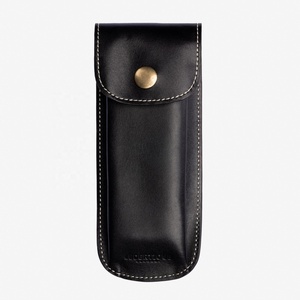 Estuche protector de reloj de cuero genuino Crazy Horse personalizado, bolsa organizadora protectora de viaje, estuche protector para reloj, 2017 - Product Image 1