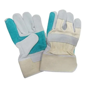 ถุงมือหนังคุณภาพสูงสำหรับงานหนัก ป้องกันมือสำหรับงานอุตสาหกรรม งานก่อสร้าง - Product Image 6