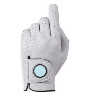 Gants de golf Signature Premium Cabretta anti-UV avec fentes pour les doigts, ultra doux, adhérence professionnelle, main gauche, fabrication OEM, livraison directe d'usine - Product Image 1