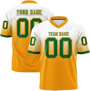 Maillots de football américain à motif 3D, manches rayées, effets texturés en relief, tissu haute performance, personnalisation de la marque, grandes tailles - Product Image 5