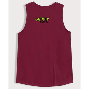 Débardeurs pour hommes Catchy Gears, tendance estivale, décontractés, 100% coton biologique, séchage rapide et respirant, coupe musclée, vêtements de fitness - Product Image 4