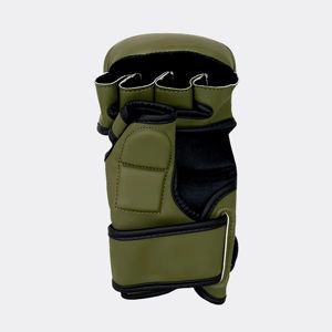 Gants de boxe pour sac de frappe lourds, tricotés de haute qualité, à demi-doigts - Product Image 5