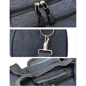 Hot Fashion Waterproof PU Leather Unisex Duffel Bag with Zipper Closure Large Capacity for Daily Use & Weekend Travel - Product Image 6