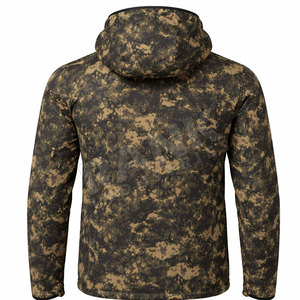 Chaqueta de Caza de Camuflaje para Hombre, de Tela Suave, Manga Larga, Resistente al Viento, para Otoño - Product Image 5