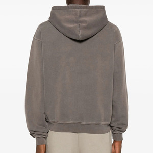 Sudadera con Capucha Extra Grande para Hombre, Diseño Informal de Otoño, 100% Algodón Tejido, Estampado de Dibujos Animados, Logotipo Frontal Impreso, Corte Moderno - Product Image 5