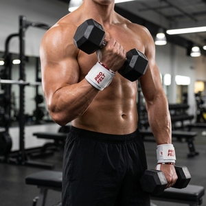 Sangles de soutien de gym haute performance et robustes avec boucle pour le pouce, bandes élastiques pour poignets, pour l'entraînement de force athlétique, accessoires de musculation, bandes de maintien pour poignets - Product Image 3