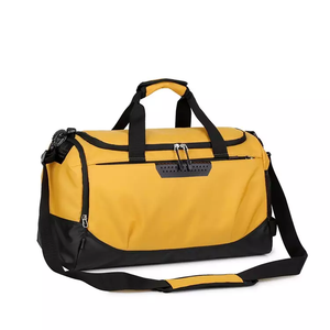 High-End Athletic Holdall Water Resistant Technical Fabric Weekender with Custom Logo Placement and Secure Dual Zippers - Product Image 1