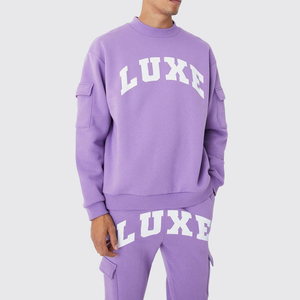 Sudadera con capucha de diseño personalizado, estampado en relieve, 100% algodón, de alta calidad, a precio competitivo, estilo urbano y a la moda. - Product Image 5