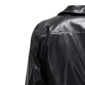 Blouson d'hiver homme style motard vintage usé, veste de motard de qualité supérieure, blouson moto usé - Product Image 4