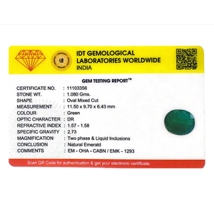 Natural Zambian Emerald 5.4 Carat Loose Gemstone Emerald Cut for Fine Jewelry - Product Image 4