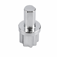 Nouvel adaptateur de capot supérieur OWOZ en acier inoxydable 316, poli miroir, durable, 47x25x25mm, noir, pour remplacement de treuil marin