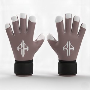 Gants de gardien de but unisexes personnalisés de haute qualité, matériau PU, lacets respirants, protection des doigts et du pouce, RIVIAN ATLANTIC - Product Image 2