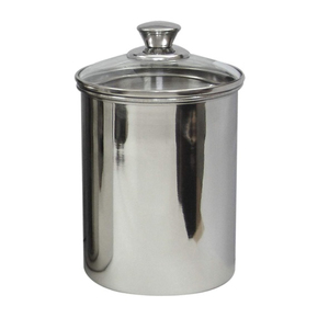 Modern Matte Black Metal Kitchen <b>Canister</b> Set Of Airtight Food Storage For <b>Tea</b> And Sugar Galvanized Iron Pantry Organizer Jars - Product Image 5