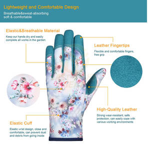 Gants de jardinage respirants de haute qualité pour un travail confortable en extérieur - Product Image 2