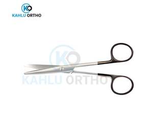 Ciseaux à pansements chirurgicaux de haute qualité à poignée noire, prix compétitif, meilleur fournisseur, par KAHLU ORTHOPEDIC - Product Image 6