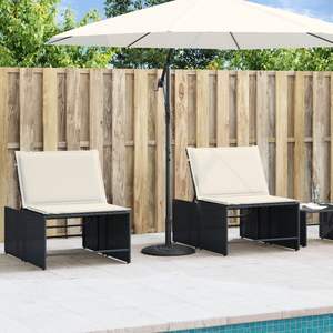 Base para Sombrilla Mediana en Polietileno Negro y Concreto para Sombrillas y Bases de Patio - Product Image 3