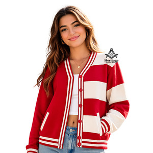 Heritage Masonic Regalia Womens Customized Logo Delta Sigma <b>Long</b> Sleeve Loose Fit Top New Style Knit Neck <b>Cardigan</b> <b>Sweaters</b> - Product Image 1
