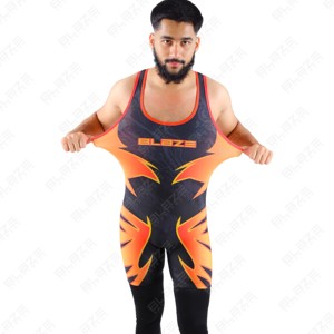 Combinaisons de lutte pour hommes, vêtements de sport, combinaison de lutte pour hommes, uniforme de lutte, vêtements de sport de marque personnalisée, polyester spandex, impression personnalisée - Product Image 1