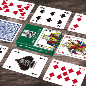 Cartes à Jouer KING CARDS Premium 310gsm - Index Français Classique, Revêtement Hydrophile, 58x88mm, Emballage Boîte Pliée, Usage Familial - Product Image 4