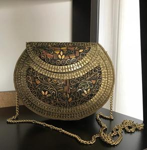 Bolso de Noche Bohemio Moderno, Cartera de Metal de Diseño, Bolso de Metal Hecho a Mano de Lujo, Estilo Femenino, Venta Especial - Product Image 3