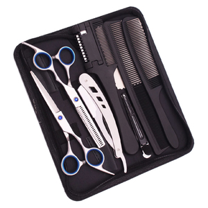 IMANS ENTERPRISES Kit de Coiffure Professionnel Personnalisable de Haute Qualité Ciseaux en Acier Inoxydable Ciseaux à Effiler pour Cheveux - Product Image 4