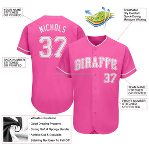 Camiseta de Béisbol con Diseño de Logotipo Personalizado para Hombre, Uniforme Transpirable Sublimado, lo Último en Ropa de Béisbol Juvenil, Tallas Grandes Incluidas - Product Image 3