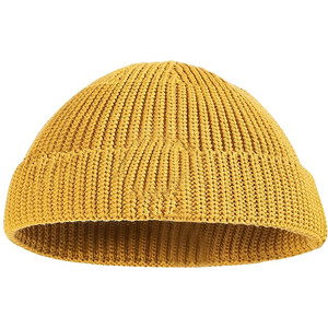 Vintage Ribbed Knit Beanie-Unisex Winter <b>Warm</b> <b>Hat</b> Soft Stretch Spandex/Cotton Minimalist Streetwear Essential - Product Image 4